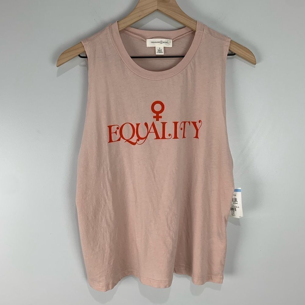 Treasure and Bond Pink Tank Top